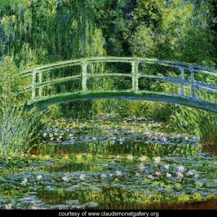 art-water-lily-pond